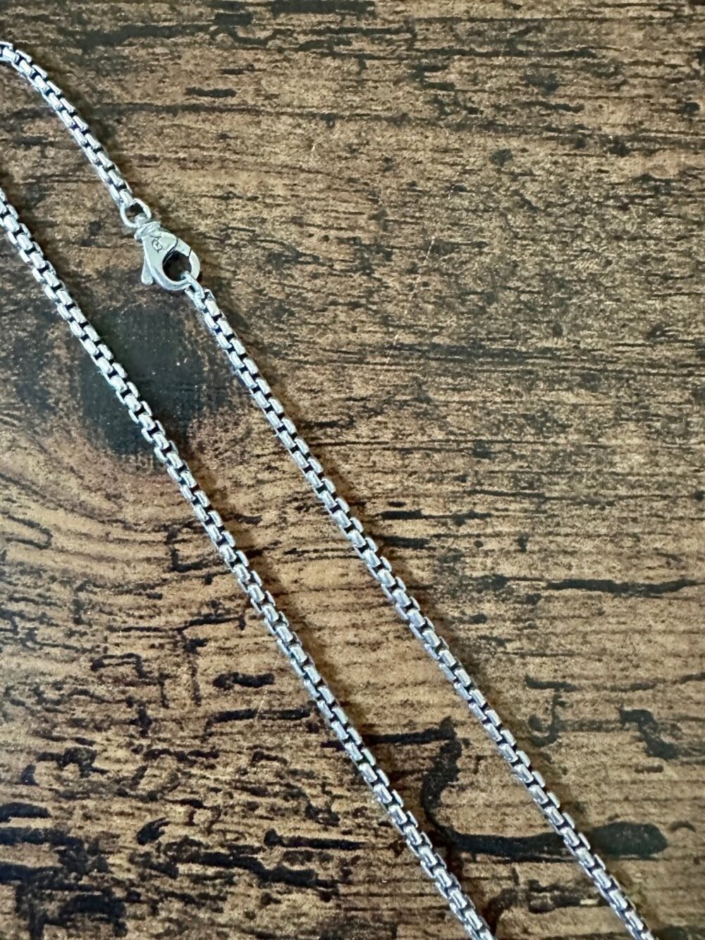 David Yurman Box Chain Necklace in Sterling Silver - 1.7mm - 20" - Picture 4 of 12